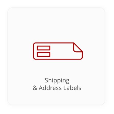 Shipping & Address Labels