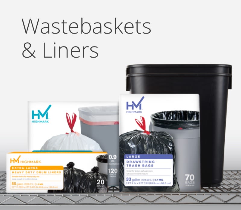 Wastebaskets & Liners