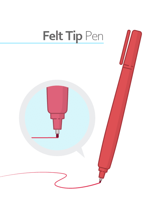 Felt Tip Pens