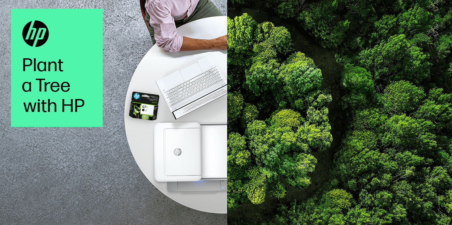 Plant a tree  with HP
