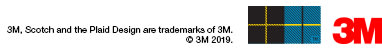3M, Scotch and the Plaid Design are trademarks of 3M. © 3M 2019.