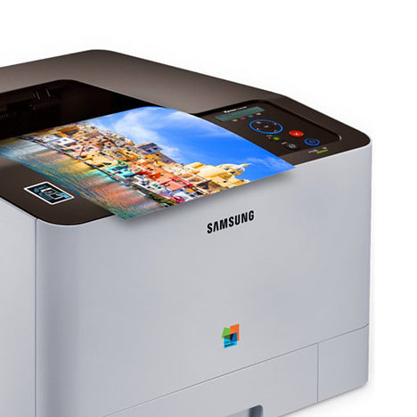 Impresora láser color Samsung Xpress SL-C1810W