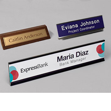 Name Plate & Badges