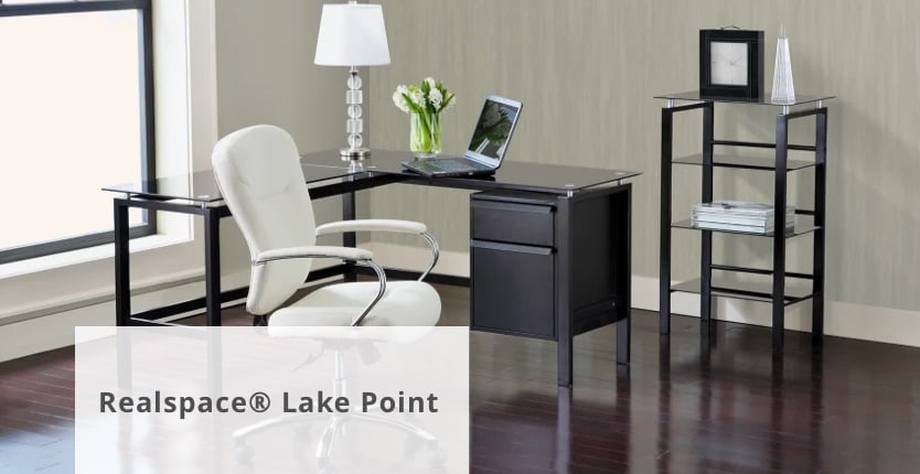 Realspace lake point desk outlet