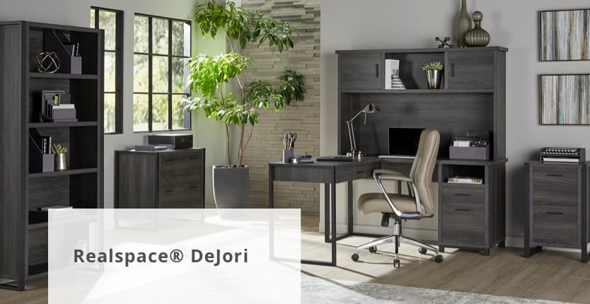 Realspace dejori l shaped desk outlet