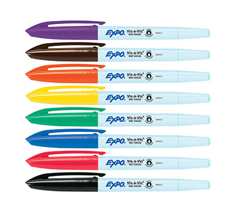 EXPO VIS-À-VIS MARKERS