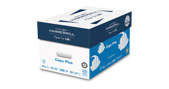 Hammermill® Copy Plus Paper, Case of 10 Reams