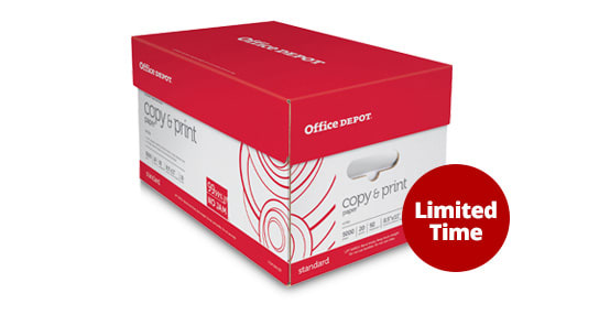 Office Depot® Brand Multi-Use Print & Copy Paper, Case Of 10 Reams