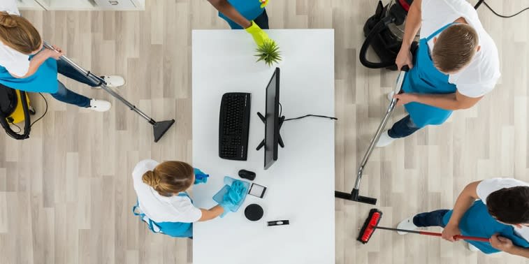 Top-to-Bottom Cleaning List for Your Workspace