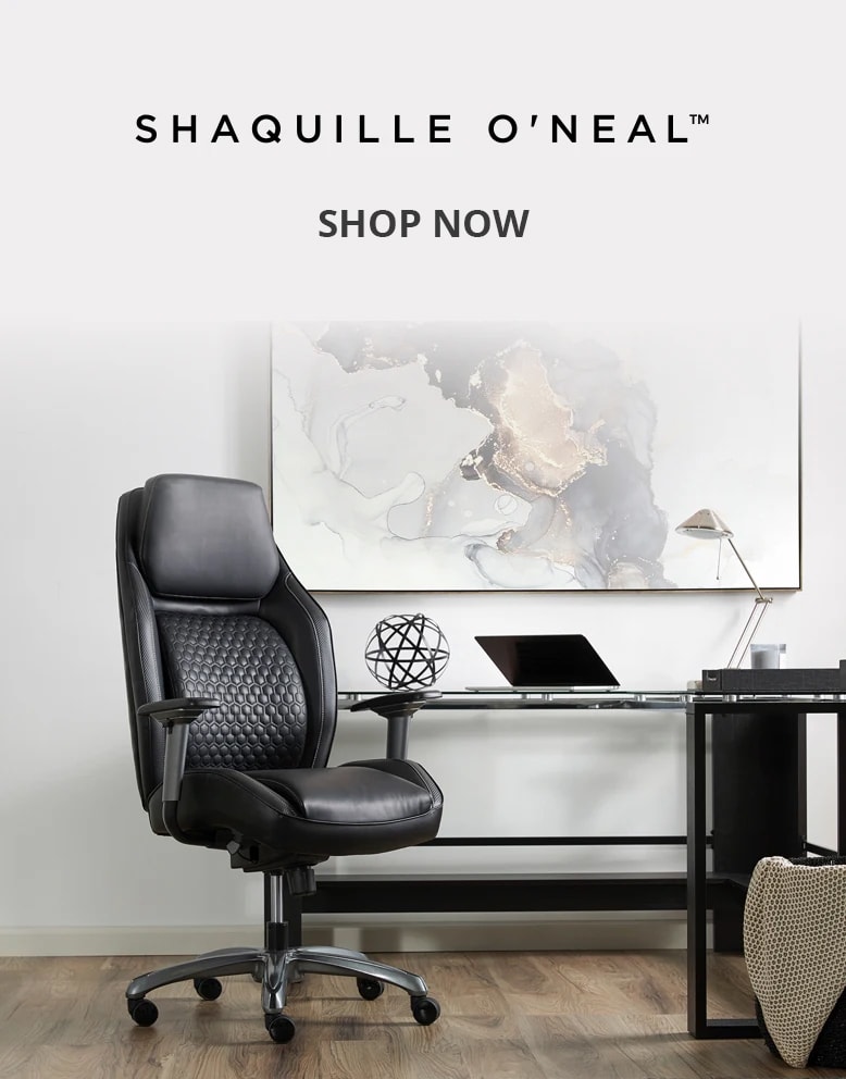 Shaquille O'neals Executive seating exclusively for Office Depot