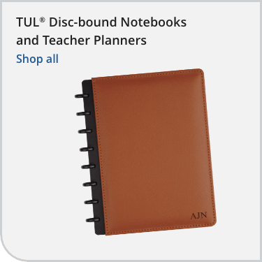 TUL Disc-bound Notebooks and Teacher Planners
