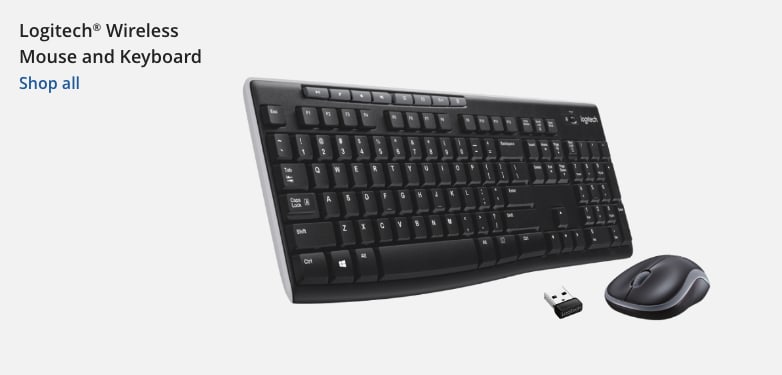 Logitech Wireless Mouse and Keyboard