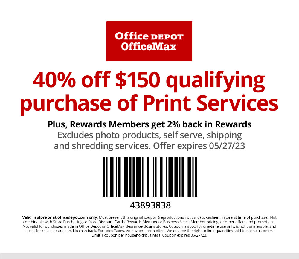 Print & Copy Services | Office Depot