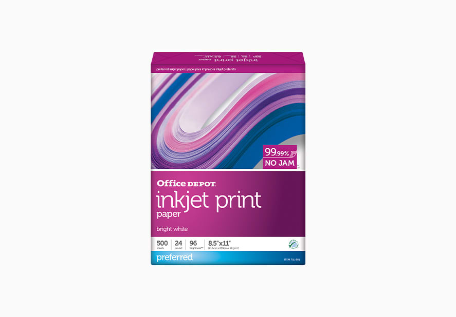 Office Depot Business A5 Printer Paper White 80 gsm Smooth 500 Sheets