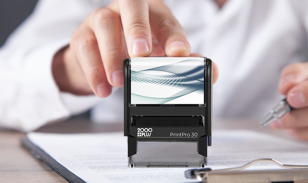 Custom Signature Stamp - Self Inking Personalized Signature Stamp | Choose  Ink Color | Great for Signing Legal Documents, Checks and Other Paperwork