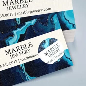 Raised Print Business Cards