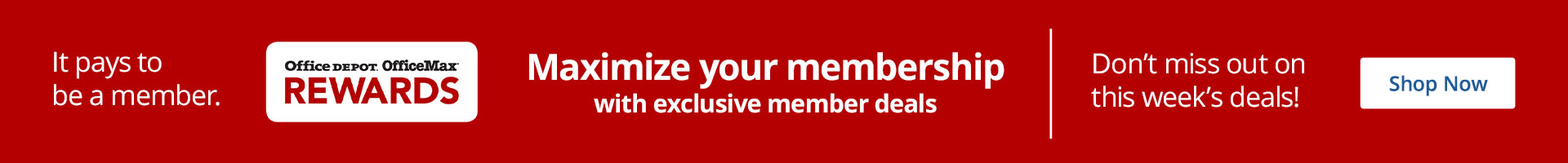 Rewards Members get Instant Discounts on 100s of items throughout the store