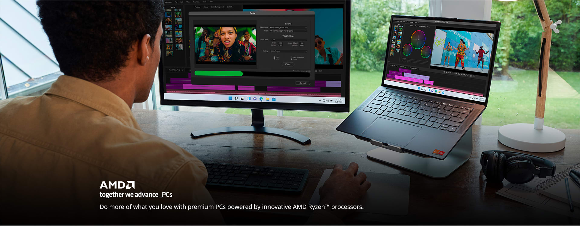 AMD Ryzen™ 5000 Series Mobile Processors with Radeon™ Graphics