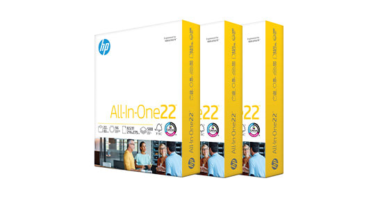 HP All-In-One22 Printer & Copier Paper, 22 Lb Ream Of 500 Sheets
