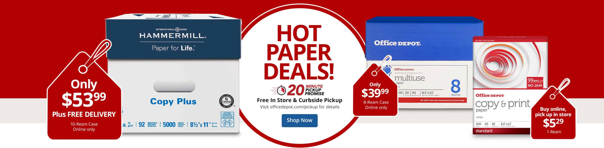 Today's Paper Deals! Limited Time Only!