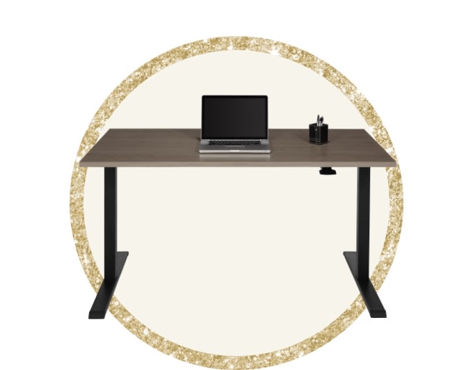 Realspace® Magellan Height-Adjustable Desk