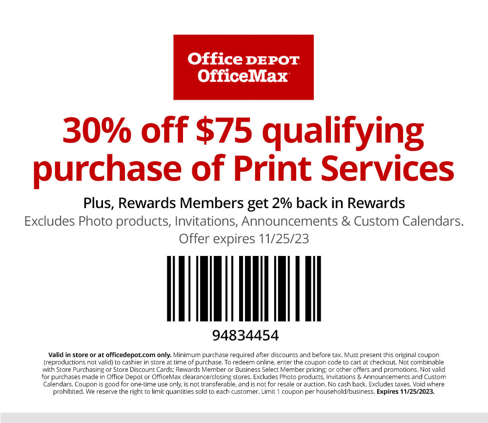 Marketing Materials Office Depot