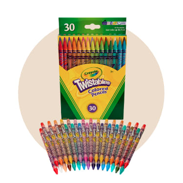 Cra-Z-Art Quality Scented Twist Crayons, Set of 24