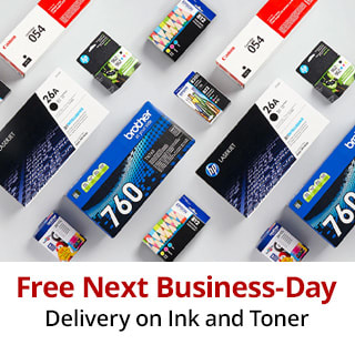 Free Next Business-Day Delivery on Ink and Toner