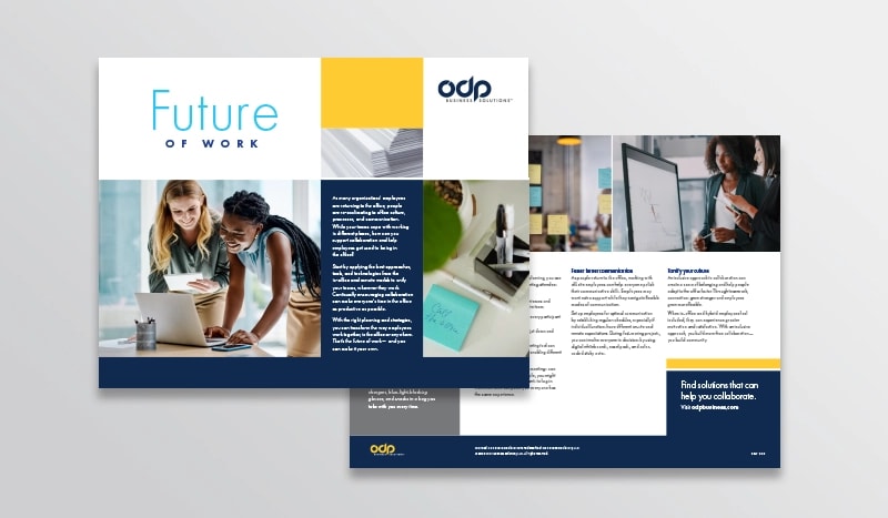 Moving the future of work forward through collaboration  Find out how supporting collaboration across locations can help boost productivity, foster better communication, and even help fortify your culture.