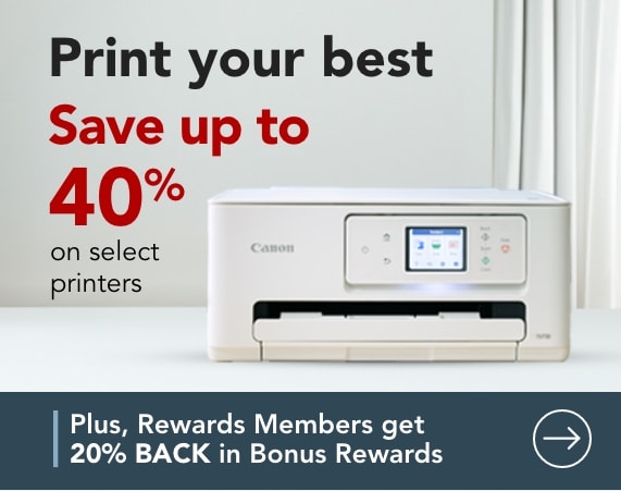 Save up to 40% on Select Printers
