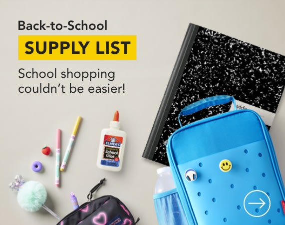 Back-to-school supply list