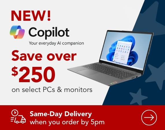 Save over $250 on Select PCs