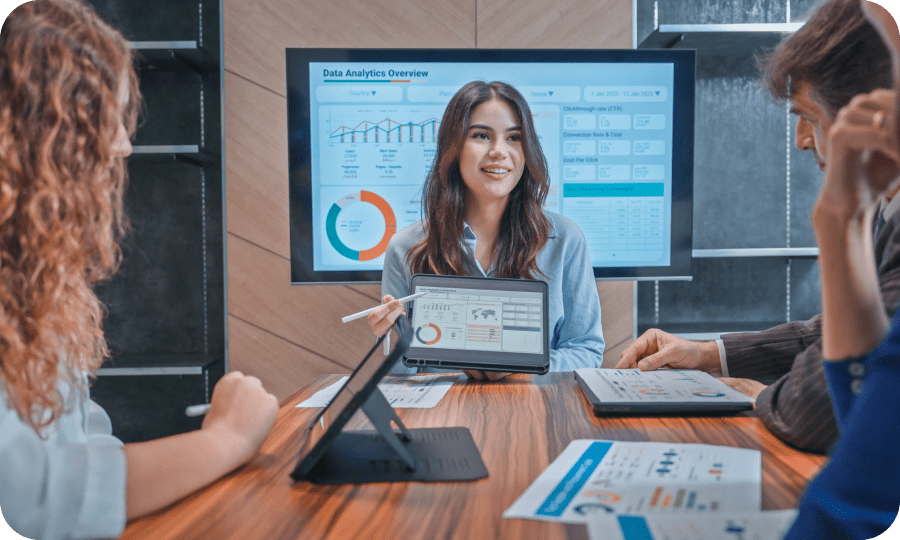 Support when you need it.  Our advisors will work with you to understand your goals and offer visibility, insight, and analytics you can leverage for your small business.  