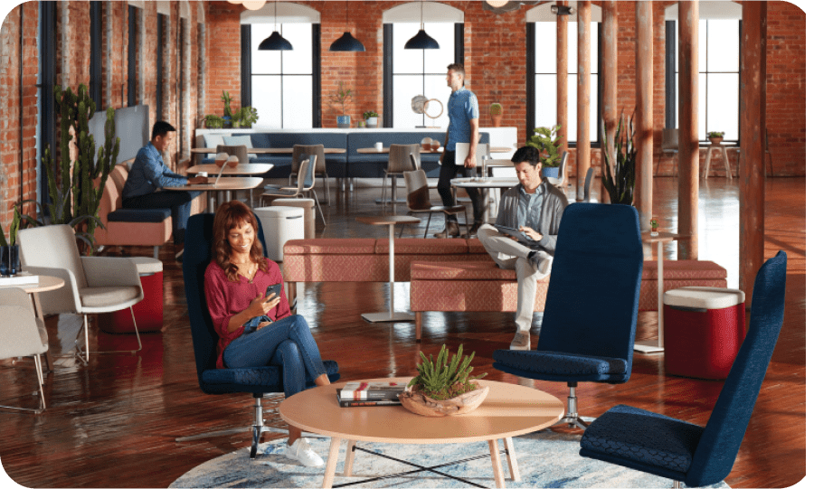 Set your team up for success.  As your business grows, we’ll help you make the most of your space with furniture and décor that inspire productivity. 