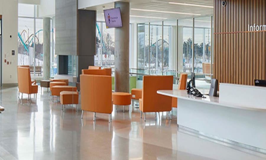Customize your space for efficiency and comfort.  A welcoming space can do wonders. We’ll help you complete your vision of functional and comforting rooms for patients, employees, and visitors with our Workspace Interiors service.