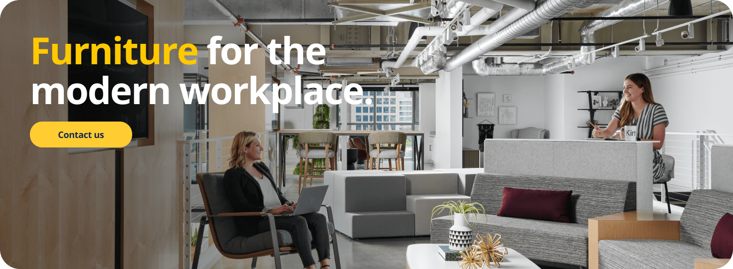 Furniture for the modern workplace.
