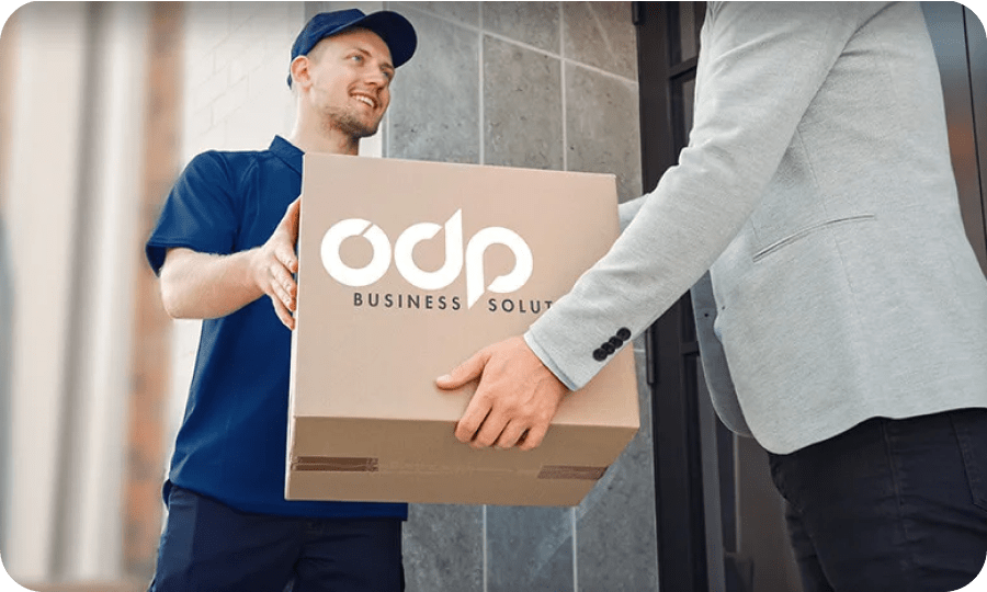 Delivered your way.  Get your orders when you need them. Our large supply chain network offers national coverage for next business-day delivery. Plus, we have a host of desktop, pallet, and smaller delivery options fit for organizations of all sizes.