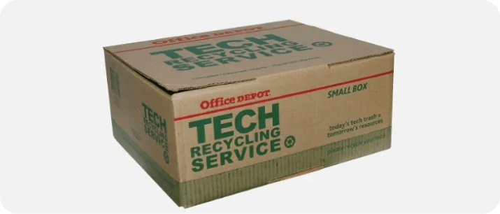 Tech recycling & trade-in  Millions of tons of tech trash get thrown away yearly. Use our Tech Recycling Service to dispose of your organization’s broken electronics. 