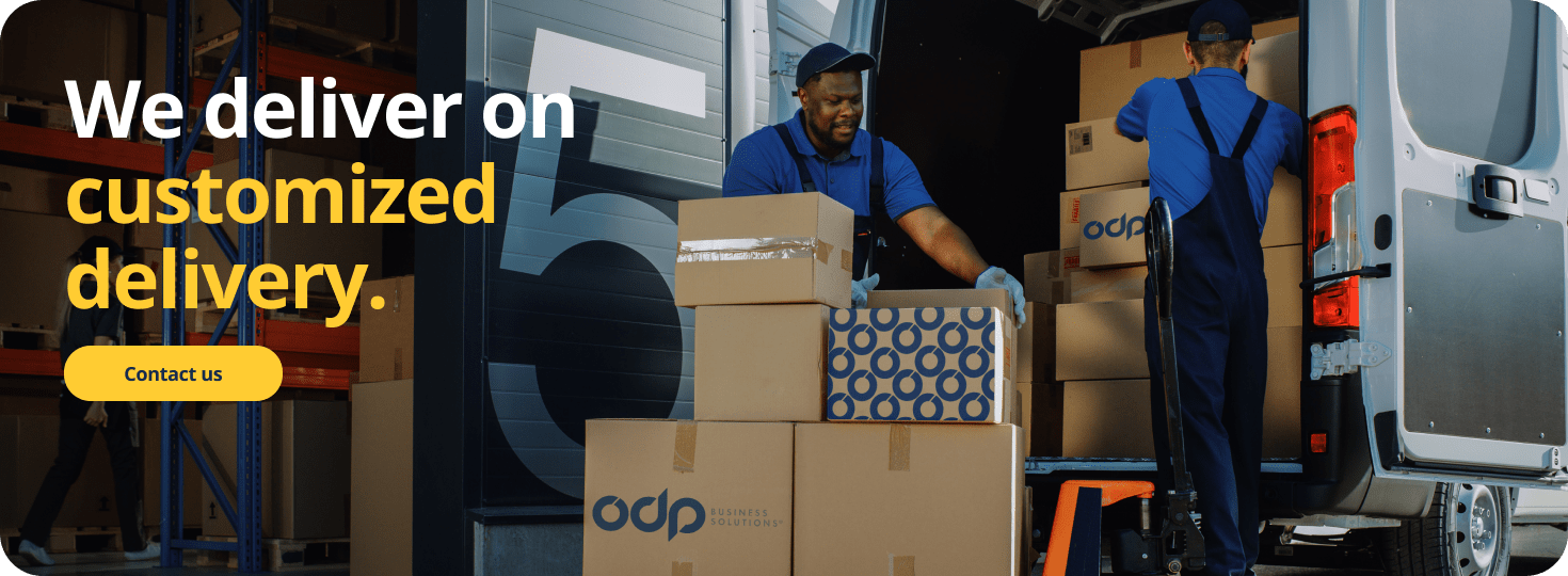 We deliver on customized delivery