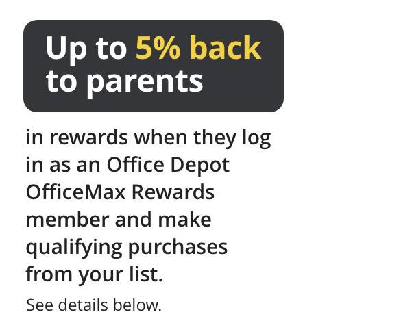 5% back to your parents