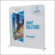 Stretch fabric display