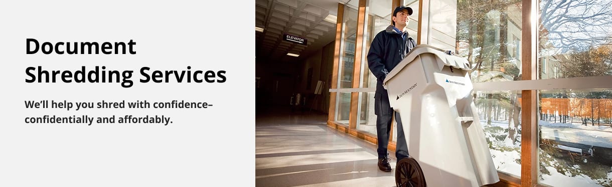 Document Shredding and Storage Services