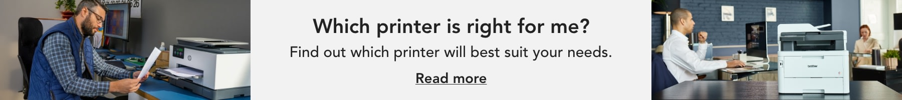 Which printer is right for me?