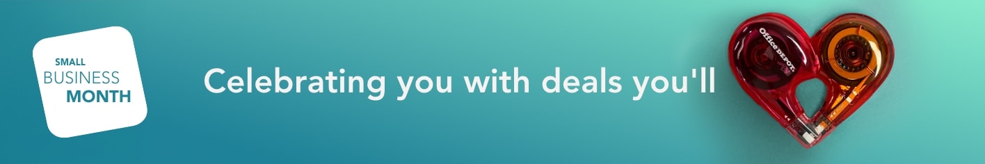 Small Business Month, Celebrating you with deals you'll love