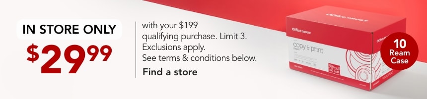 In store only now $29.99