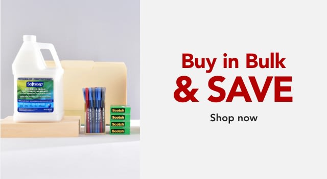 Buy in bulk and save