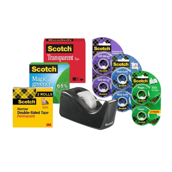 assortment Scotch home & office tape