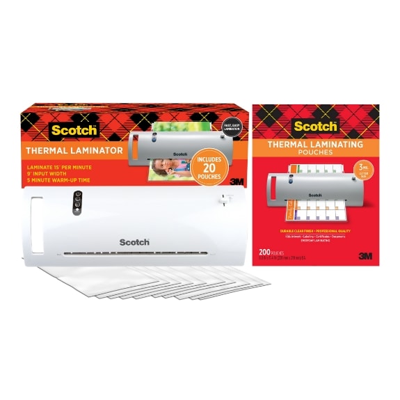Scotch laminating products