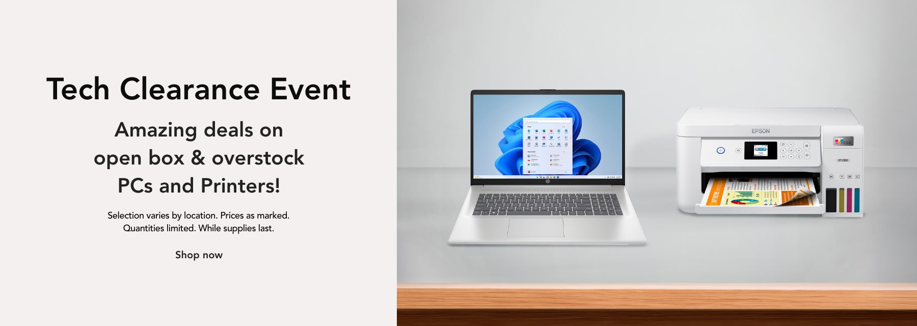 Tech Clearance Event!