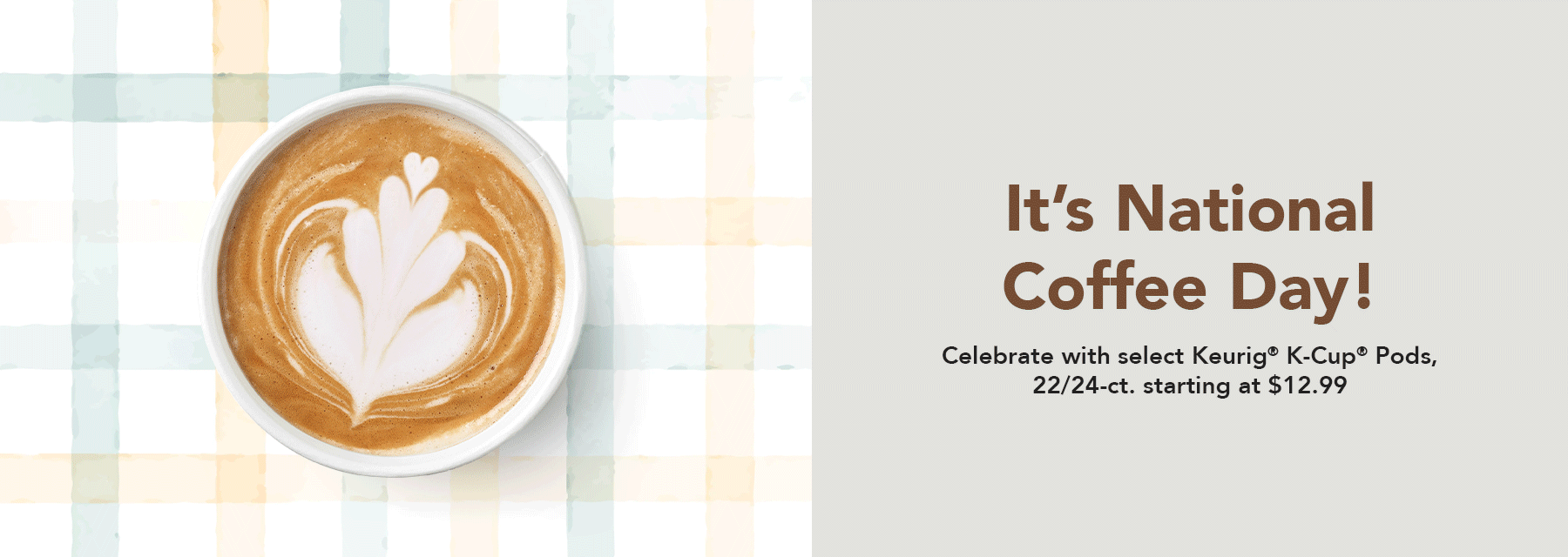 Keurig 22/24 K-Cup Pods Starting at $12.99- 9/29 is National Coffee Day!